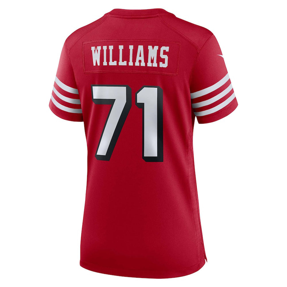Women's San Francisco 49ers Trent Williams Game Jersey - Scarlet